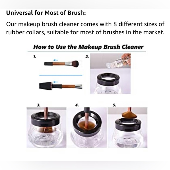 Automatic makeup brushes cleaner - Picture 6 of 7